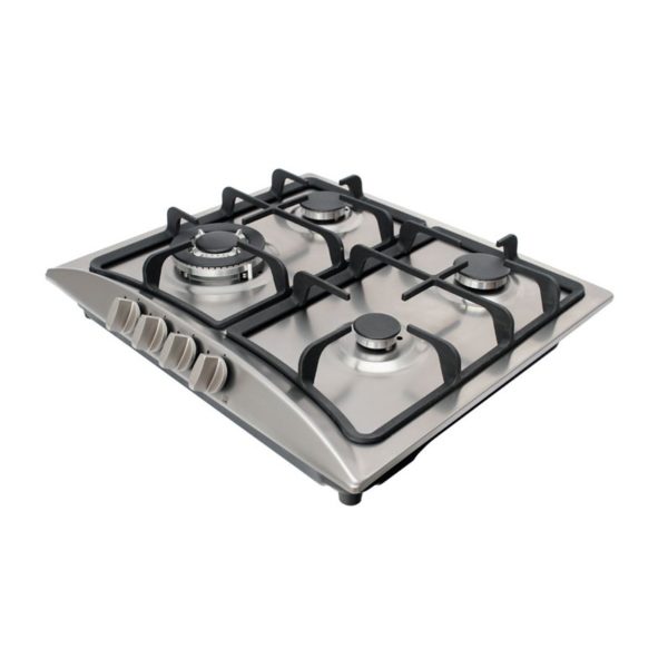 PARRILLA GAS EMP 4Q ACERO INOX 6O CM