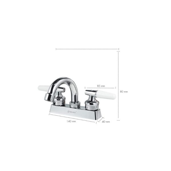 MEZCLADORA P/ LAVABO 4" SP-40006