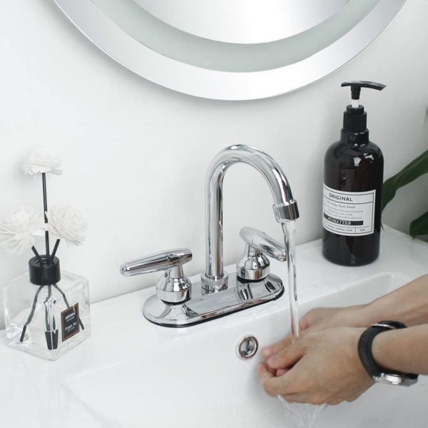 MEZCLADORA P/ LAVABO 4" SP-40046