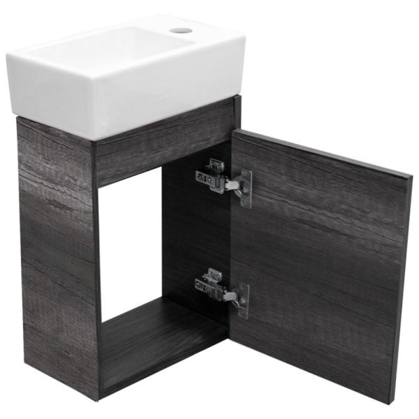 MUEBLE BAÑO MINI GRIS